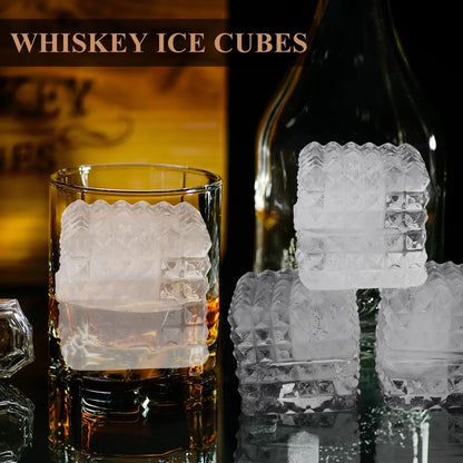 Silicone Whiskey Ice Cubes Mold