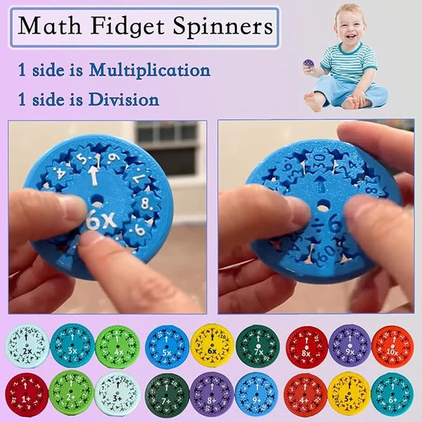 🔥2024 New Math Fidget Spinners