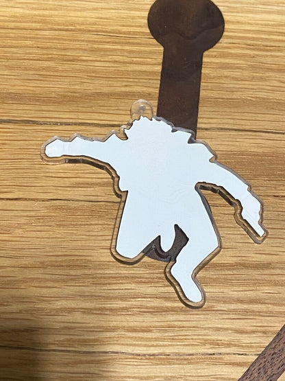 Die Hard Advent Calendar - Hans Gruber Falling off off Nakatomi Plaza