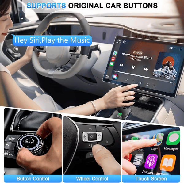 ⌛LAST DAY 49% OFF - Mini Wireless CarPlay Adapter