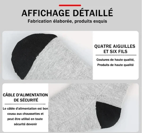 🧦Hot Sale🔥Unisex Heated Socks with Adjustable Temperature