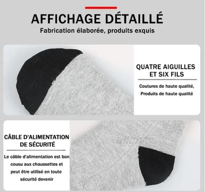 🧦Hot Sale🔥Unisex Heated Socks with Adjustable Temperature