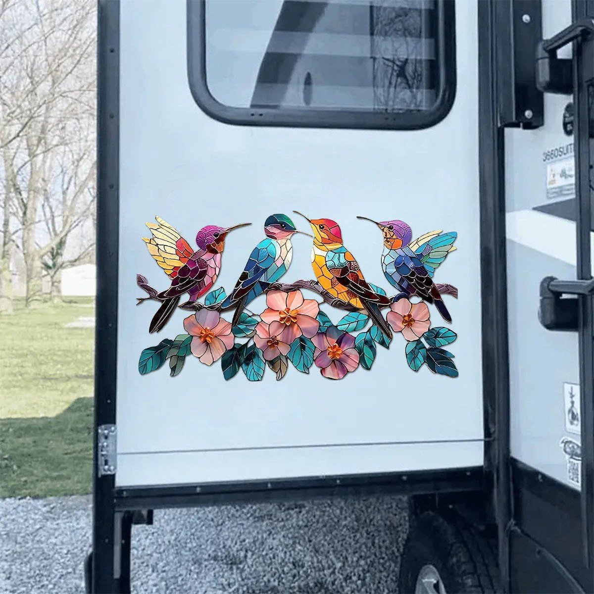 💥LAST DAY 70%OFF💥 - 💖Hummingbird Suncatcher Colorful Ornament