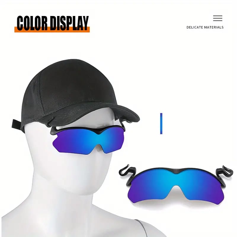 2025 New Polarized Clip Cap Sunglasses