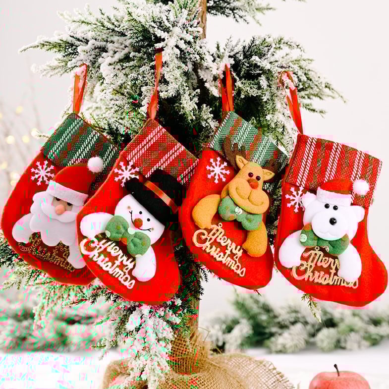 🌲Christmas Knitted Doll Gift Bags (BUY MORE SAVE MORE)