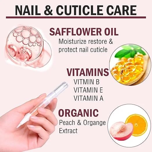🔥HOT SALE 49% OFF🔥Nail Nutrition Oil For Strength and Moisture | Organic Nail Care