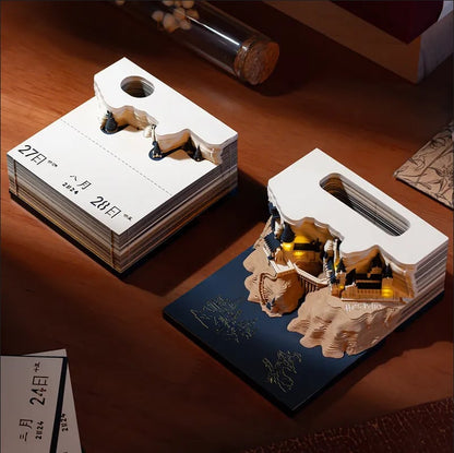 🎉Last Day Promotion 49% OFF🎄 3D Memo Note Calendar with Upgraded Packing