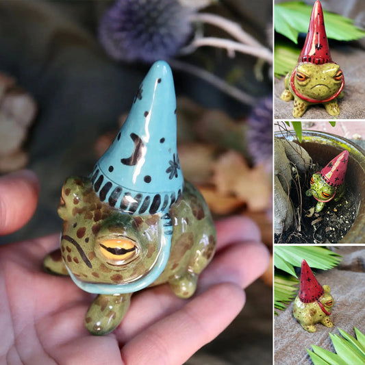Little Wizards Frog Ornaments