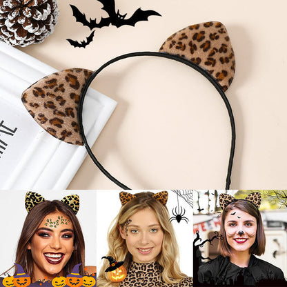 Leopard Cat Ears Headband