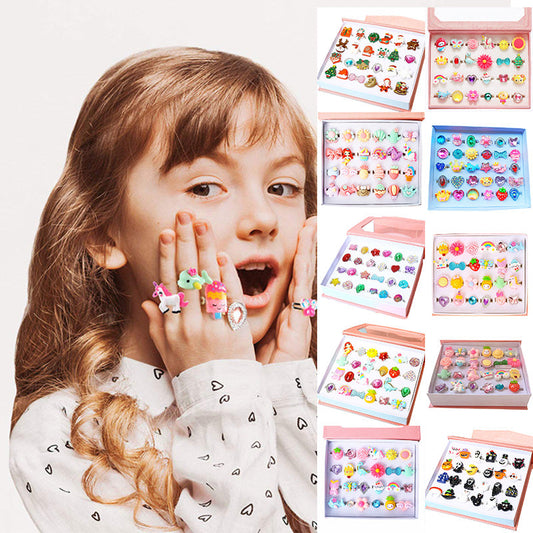 Adjustable Jewelry Rings for Girls