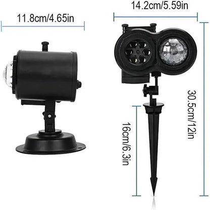 2 in 1 Decoration Projector Lights