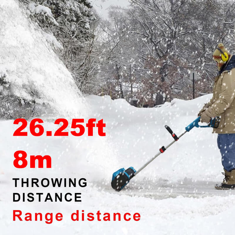 12 inches Cordless Snow Shovel with 2 Batteries