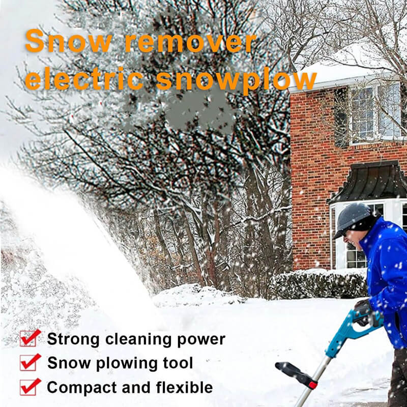 12 inches Cordless Snow Shovel with 2 Batteries