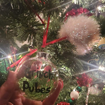 🎄 Early Christmas Sale 🎁Christmas Funny Pubes Ornament