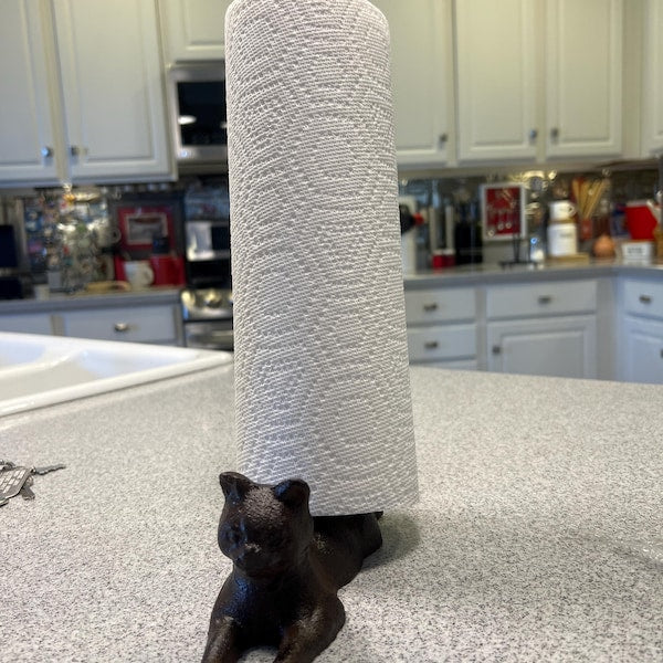 😂Resting CAT PAPER TOWEL Holder