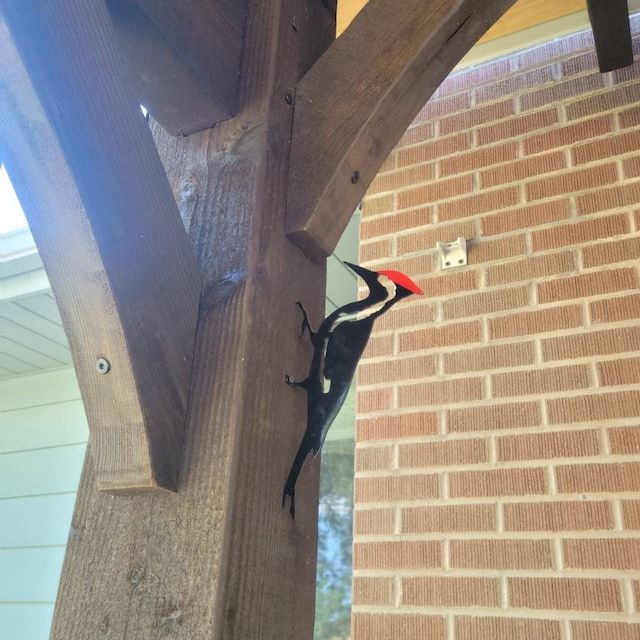 Metal Woodpecker Garden Decoration