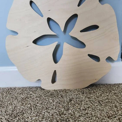 🌊Wooden Sand Dollar Wall Decor