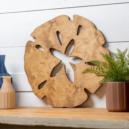 🌊Wooden Sand Dollar Wall Decor