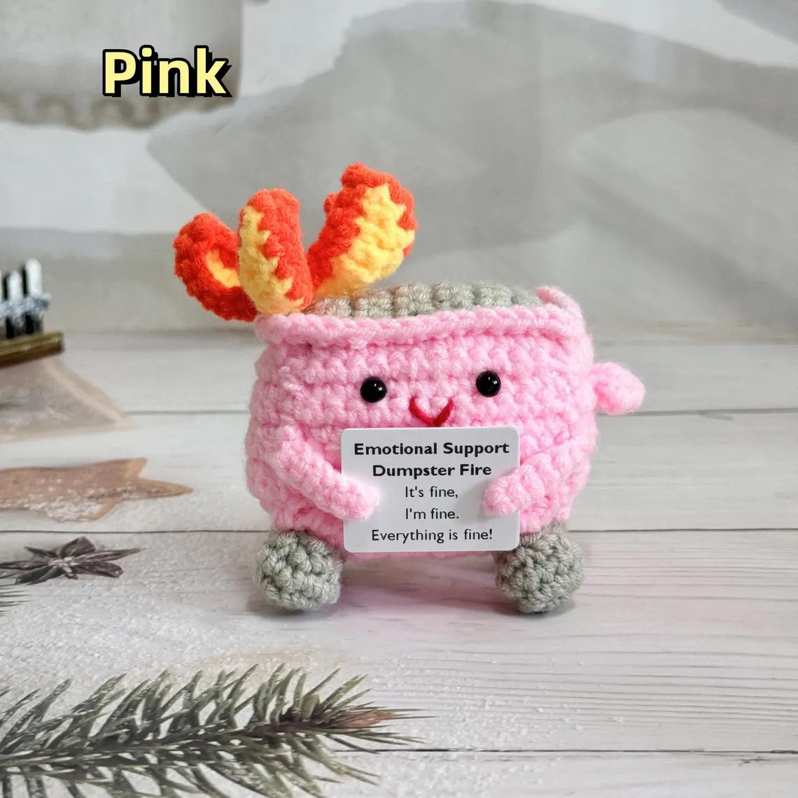 💖🎁Crochet Dumpster Fire