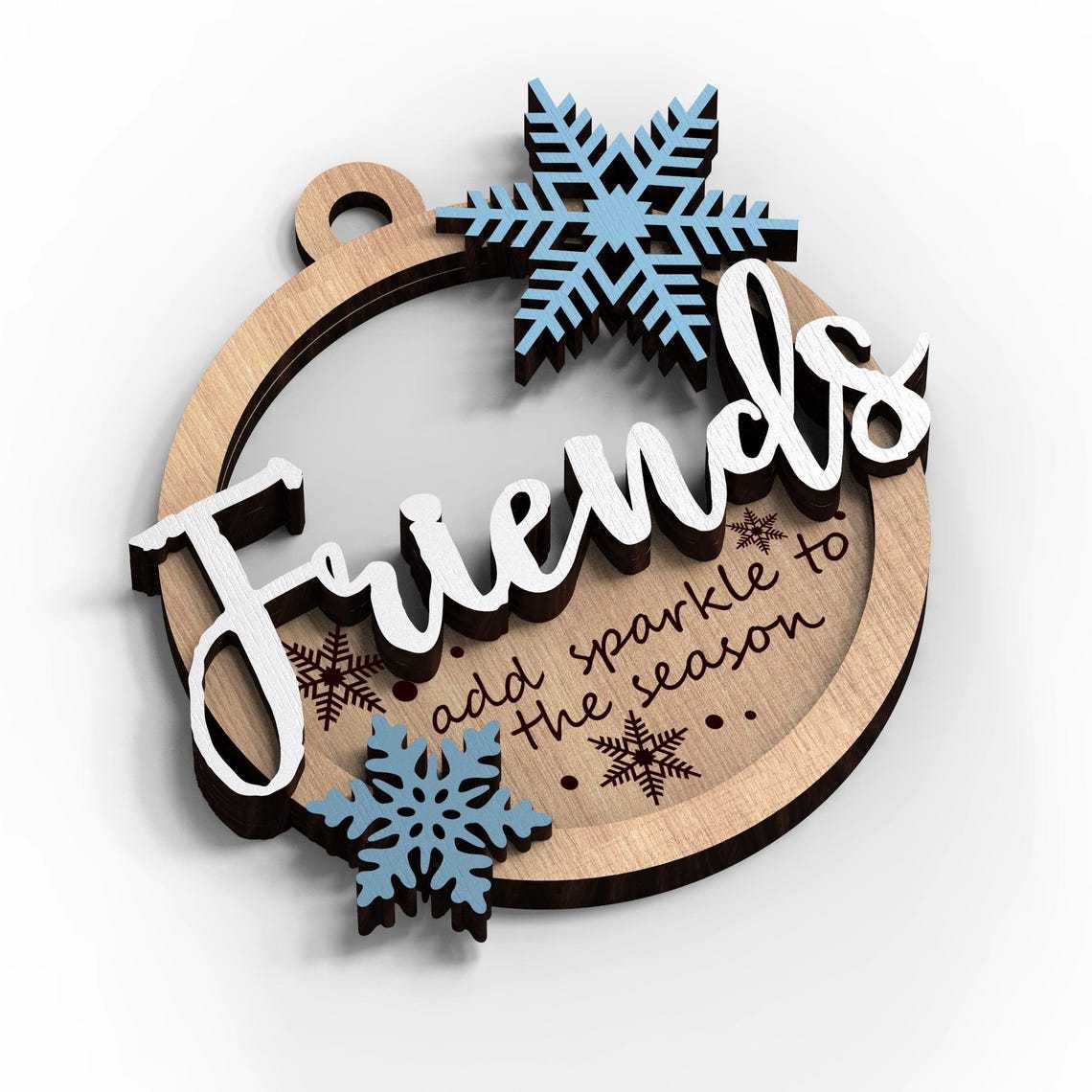 💥Limited Time Discount💖Friendship Christmas Ornaments✨