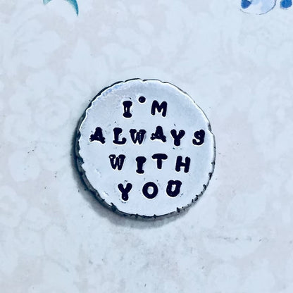 🎄CHRISTMAS PREFERRED🎁 - HEARTFELT PEWTER POCKET TOKENS