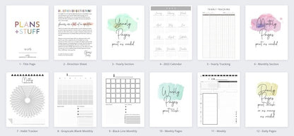 📚ADHD Planner Starter Kit - 3 Month Starter Kit📖