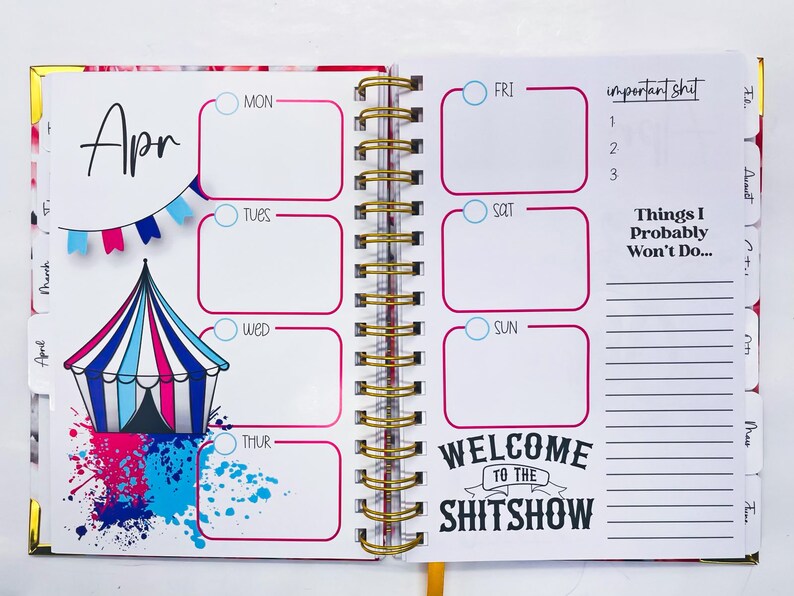 My Fucking Planner: The Ultimate Sweary Organizer! 📅