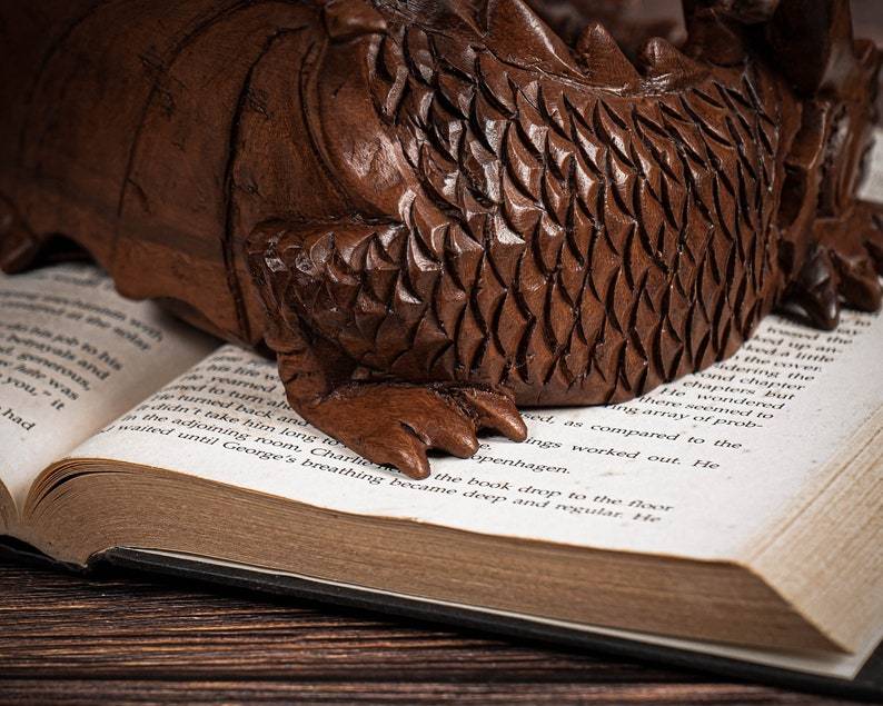 Sleeping Dragon Statue