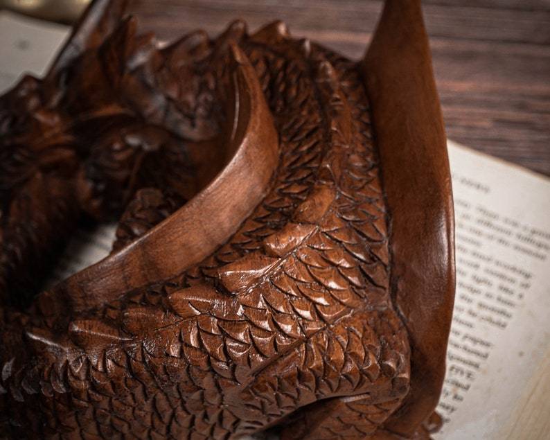 Sleeping Dragon Statue