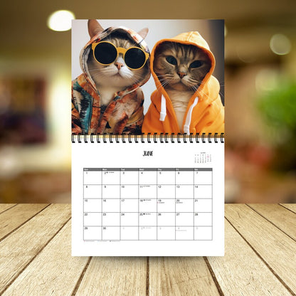 2025 Cute Cats Calendar