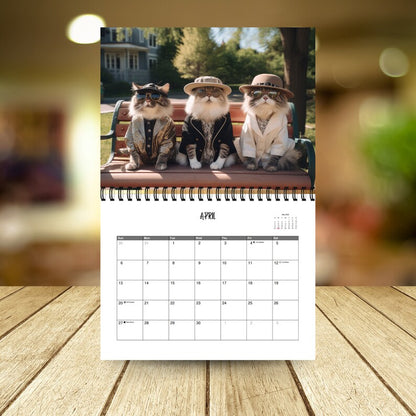 2025 Cute Cats Calendar