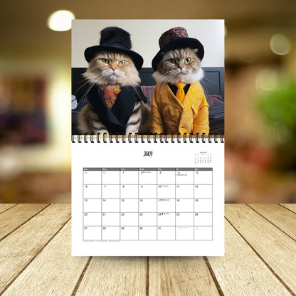 2025 Cute Cats Calendar