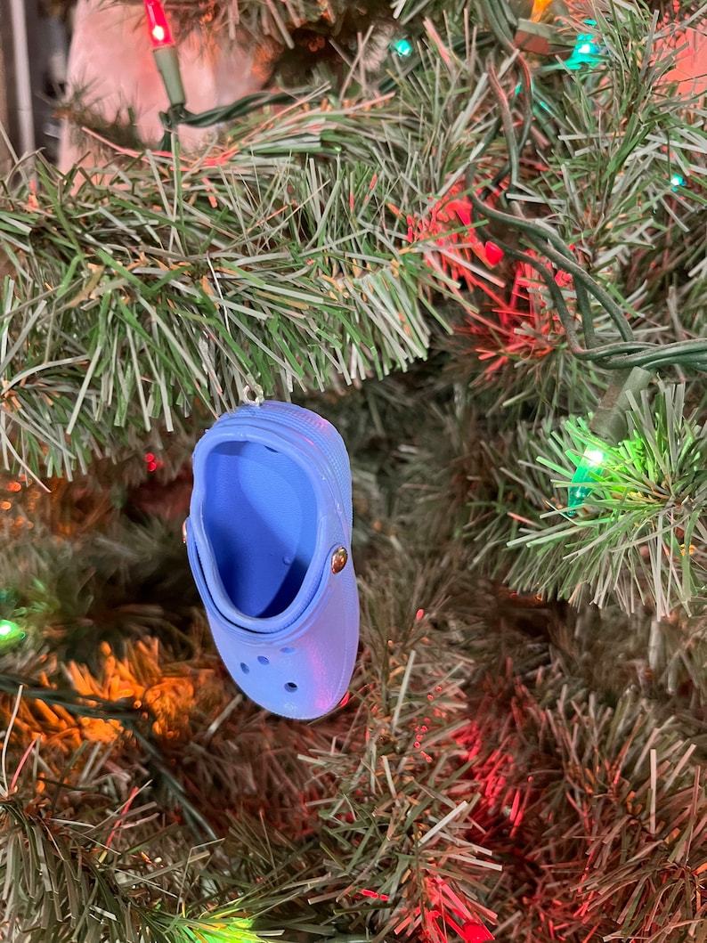 Mini Croc Christmas Ornament