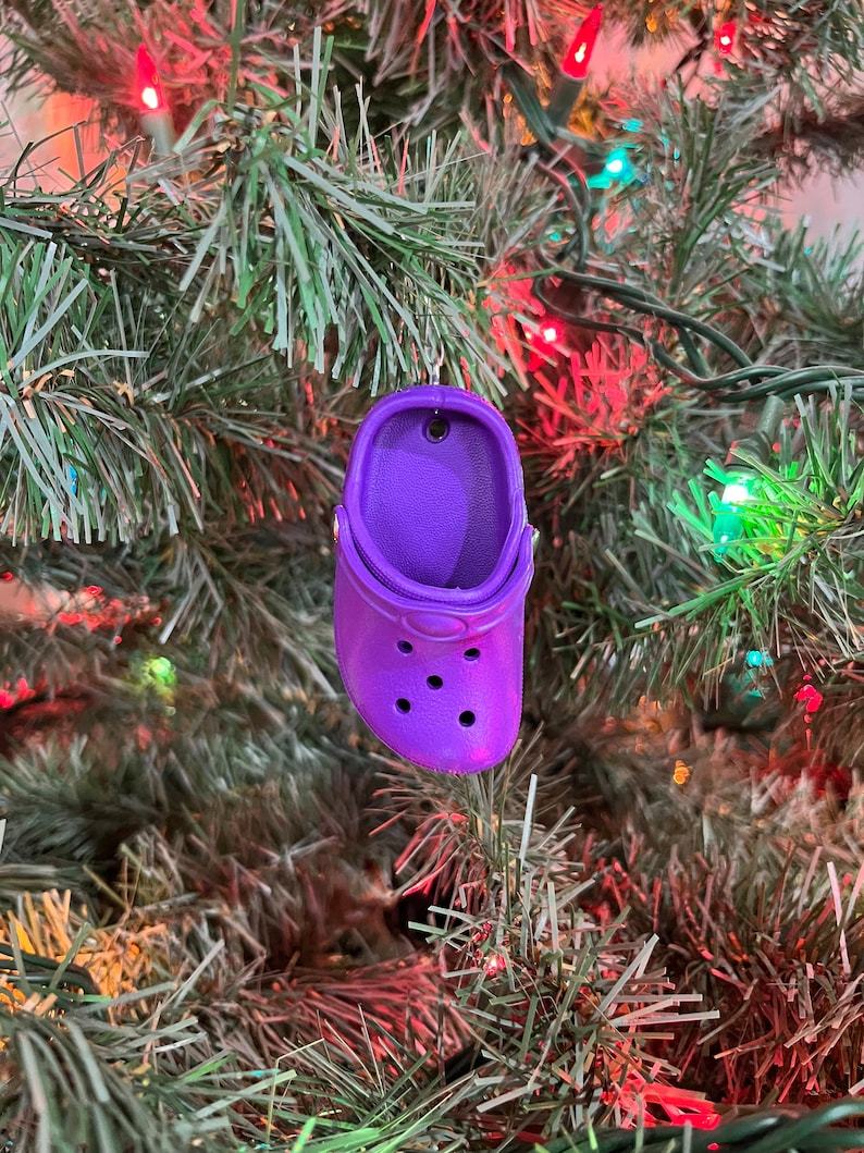 Mini Croc Christmas Ornament