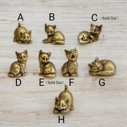 🐈Brass Kitten Figurines