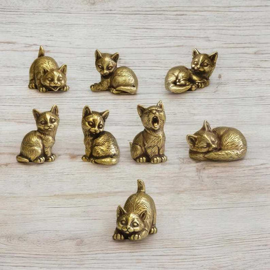 🐈Brass Kitten Figurines