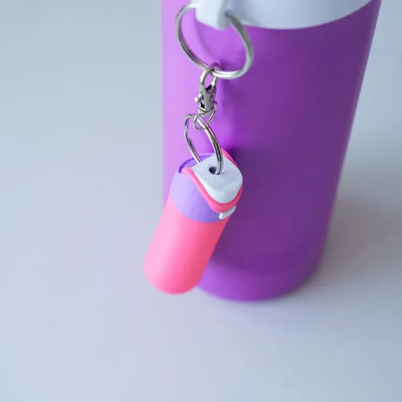 Mini Trendy Bottle Keychain