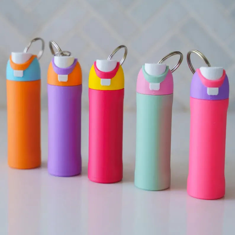 Mini Trendy Bottle Keychain
