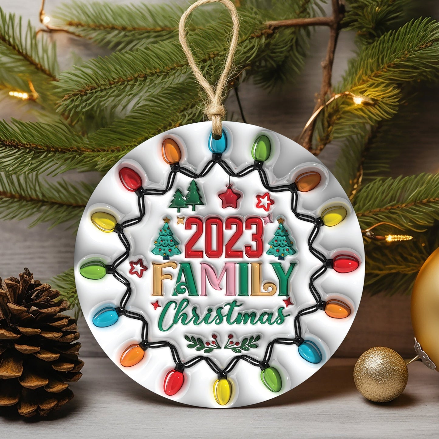 🌲2024 Christmas Gift 50% Off--Friendship Ceramic Ornament