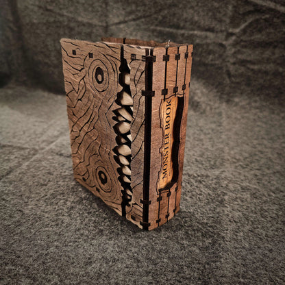 👹 Monster Book Mimic Tabletop Storage Box 📚