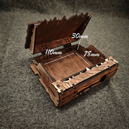 👹 Monster Book Mimic Tabletop Storage Box 📚