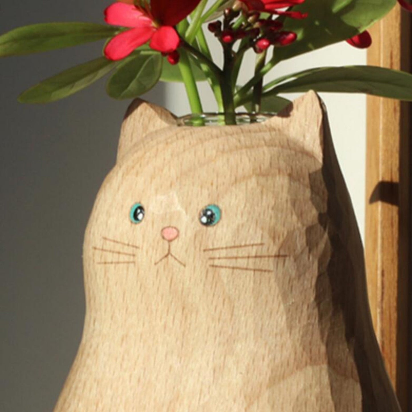 🔥🔥LAST DAY BIG SALE--🐱Handmade Cat Vase