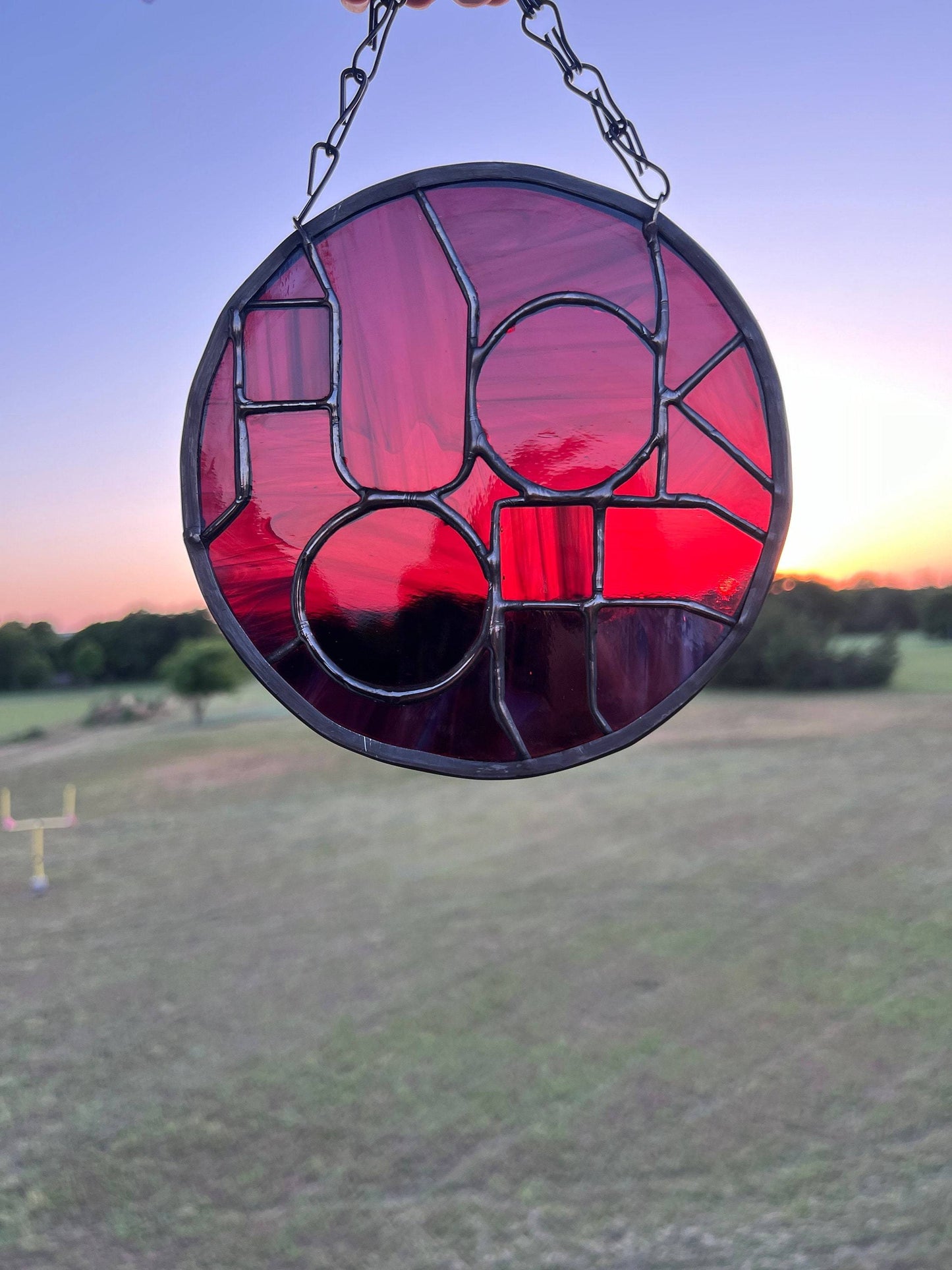 🤣Funny Saying F OFF Stained Glass Hanging