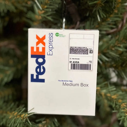 🤣🎁Funny Christmas Giftbox Ornament