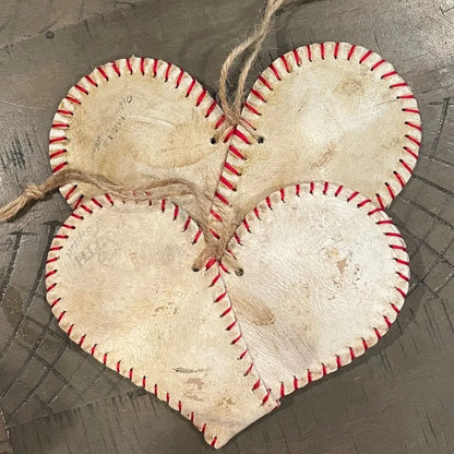 ❤️⚾Handmade Vintage Baseball Heart