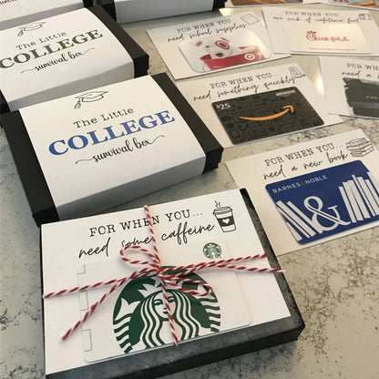 🎁College Gift Card Care Package