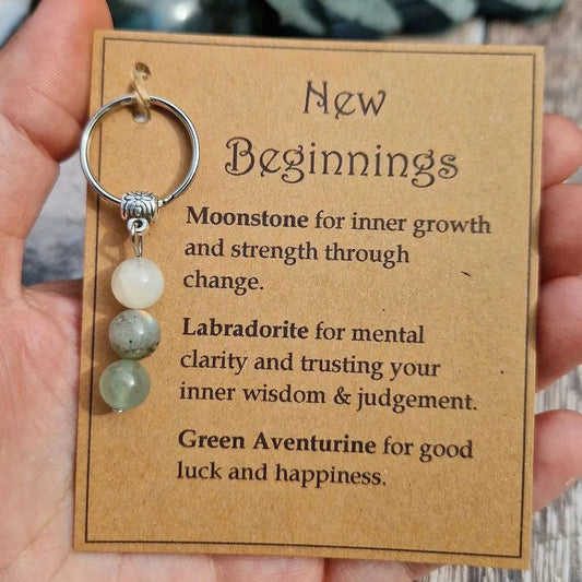 ✨Blessing Crystal Keyring - Personalized Keepsake Gift✨