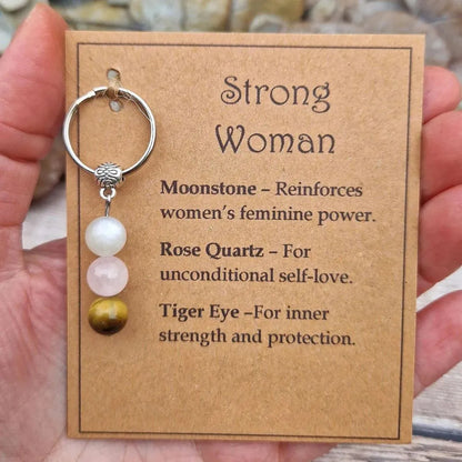 ✨Blessing Crystal Keyring - Personalized Keepsake Gift✨