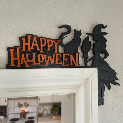 🎃Halloween Gift 50% Off--Metal Halloween Door Topper