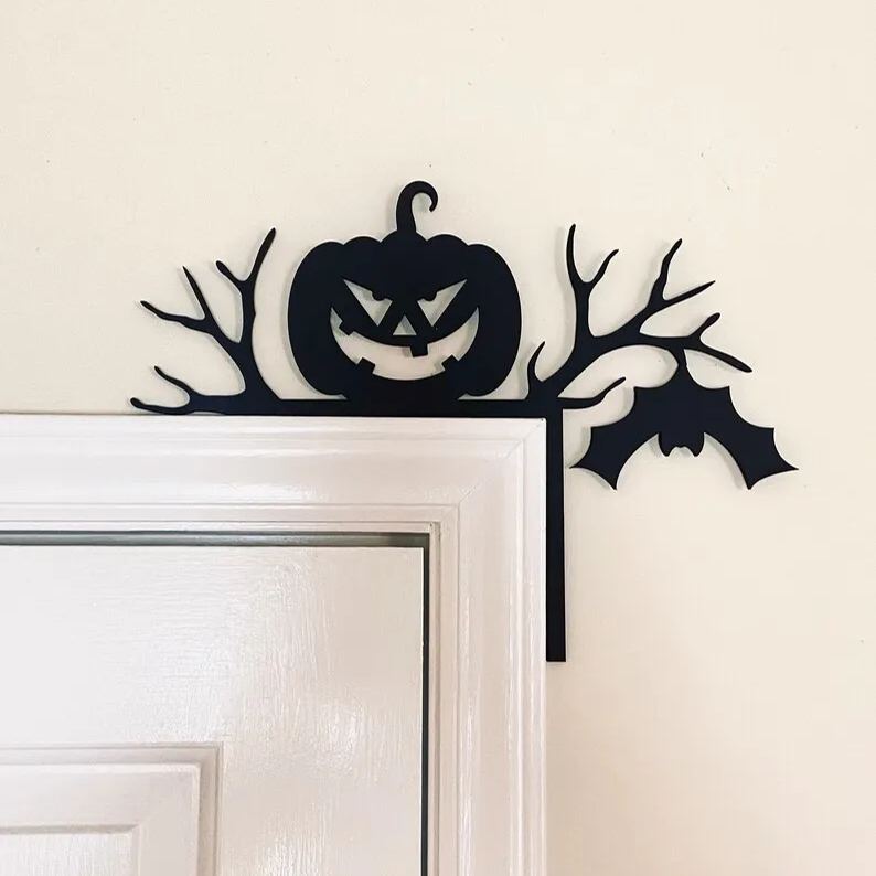 🖤Halloween Gift 50% Off--Metal Halloween Door Topper